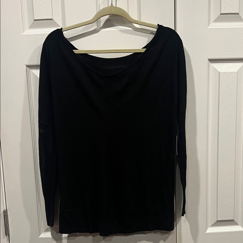 NWT-Black Long Sleeve Top